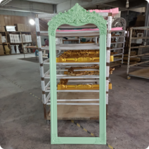 전신거울 엔틱 거울 인테리어 카페, 외경75*170cm(무광 민트), 부정하다