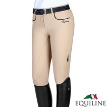 [EQUILINE] Peony 겨울용 실리콘 풀패치 승마바지, 베이지, IT38(22)