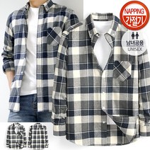 A.POLKEN [CT] 스퀘어 사각 체크남방 130사이즈 [704번]