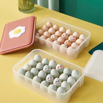 카페 신혼집 유니크 뚜껑형 계랸보관함 재료보관 계란정리 깔끔