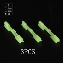 10/50 개/몫 2.2-4.5 미리메터 빛 밤 낚시 플로트 막대 조명 다크 글로우 스틱 액세서리 형광 Lightstick P, 21 3PCS_06 4.5mm