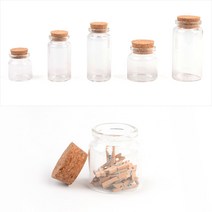 47x50mm 밀폐유리병 포장 장식 코르크 마개 유리병 유리병용기 밀폐유리병 유리용기 유리병 유리밀폐용기