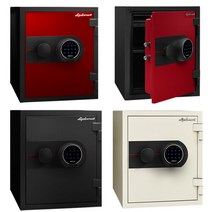 디프로매트금고 NEW 디지털 터치방식 K400 내화금고 36kg 선반 서랍, 2층이상(엘레베이터O)/K400 다크 레드
