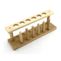 97-4606 6구 우드 시험관대 실험 과학실 랙 실험실 렉