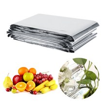 농업 양면 애완 동물 반사 마일 라 필름 온실 과일 나무 사과 포도 온도 증가 빛 210x130cm