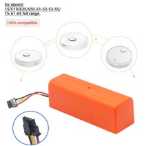 로봇청소기 배터리 호환 14.4V 리튬 이온 로봇 청소기 교체 샤오미 Robotock S50 S51 S55 액세서리 예비 부품, [01] 5200mah