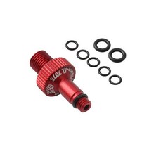 사이클 허브 자전거 RockShox Monarch DT SWISS XMM Marzocchi 액세서리 용 에어 쇼크 펌프 어댑터 충격 흡수 밸브, 빨간색, Red