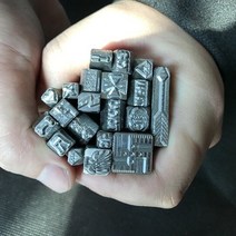 홈공방 금속펀치 가죽공예 보석공예 스탬핑 맞춤형 jewerly steel stamp metal stamp gold silver platecustom made 맞춤형 로고 팔찌, 3x3cm보다 작은