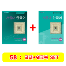 서울대 한국어 5B 세트 (교재+워크북)
