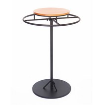 샵 옷가게용 회전식 원형행거 360도 선반행거 의류스탠드 진열대, 공식 표준, 60 Φ 120cm 높이