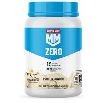 머슬밀크 제로슈가 프로틴 바닐라크림 750g, 1개