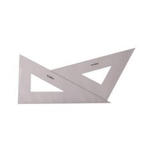 삼각자 30CM 2개SET 템플레이트 삼각자각도기세트 삼각자세트 책자 컷팅자 제도용자 스케일자 산키스 교수용삼각자