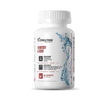 Evolution Advance Nutrition Water Less - 체중 감량 지원 및 수분 유지 감소 녹차 비타민 B6 크랜베리 주니퍼 베리 (60캡슐)