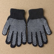 다용도 요술장갑 미끄럼방지 남성용 도트 방한용품 생활 패션 잡화 용품 손 보호