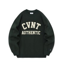 COVERNAT CVNT 맨투맨 그린