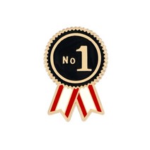 문구 세트 대학 스타일 배지 메달 번호 1 meh 브로치 학교 클래식 금속 핀 보석 데님 가방 콘 선물 액세서리 학생 교사, 스타일 2