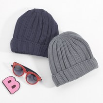 호호모자2종세트 유아동비니 국내제작 유아동니트모자 키즈넥워머