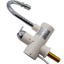 미니냉온수기 ATWFS-220v 탱크리스 온수기 전기 수도꼭지 수돗물 히터 인스턴트 주방 욕실 난방 3000W, 01 Eu 플러그
