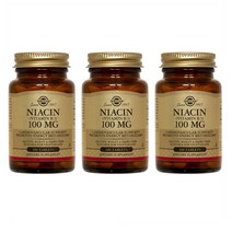 솔가 나이아신 비타민B3 100mg 태블렛 100정 3개