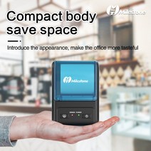 Mini Thermal Printer 2 inch Wireless USB Receipt Bill Ticket with 58mm Paper Compatible iOS Android, 01 WHITE_03 AU 플매트 카펫 러그