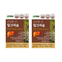 GNM자연의품격 건강한 간 밀크씨슬 900mg x 30정, 30정 2박스
