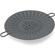 리빙스토리 국산 실리콘 찜기 찜판, 다크그레이, 1개
