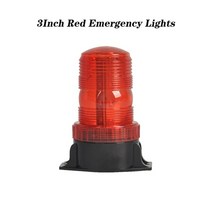 지게차led 라인빔 crek 3 inch 12v 24v 60v forklift Emergency 트랙터 수확기 트럭 버스 스윕 트레일러 보트, 빨간색