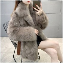 크롭 알파카 자켓 덤블 케이프 토끼털 여자 모직 퍼 양털 블랙