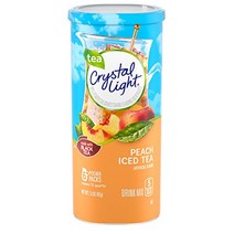 Crystal Light 크리스탈라이트 복숭아 아이스티 6개입 6팩
