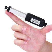 엑추에이터 직교로봇 액츄에이터 리니어모터 마이크로 선형 전동 액추에이터 12V 50mm 스트로크 64N 15mm/sec 원격 제어용 내구성 콤팩트 Robotics Home Auto, 한개옵션0