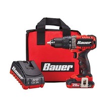 Bauer Tools 바우어 20V 하이퍼맥스 1/2인치입니다. 드릴/드라이버 키트