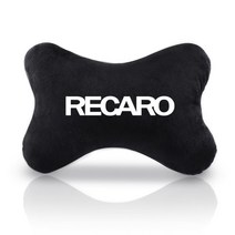 자동차목쿠션 메모리폼 목베개 원통형 차량용 목 쿠션 고급 자동차 머리 받침 목 지지 시트 레카로 레이, 01 Black