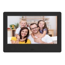 스마트 전자 앨범 디지털 액자 7인치 HD, EU, 01형블랙