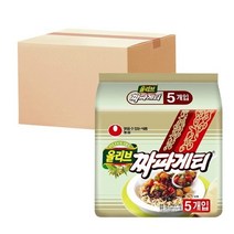 농심 짜파게티 멀티팩 140g*5개입 X8봉지 (1박스 총40개) 무료배송_NC백화점, 40개