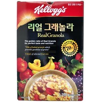 켈로그 리얼 그래놀라 오리지널 1200g (400g X 3팩), 1box