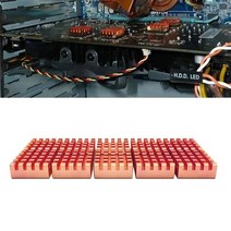 8 개/대 구리 방열판 DDR DDR2 DDR3 RAM 메모리 쿨러 라디에이터 DJA99 호환, 기타