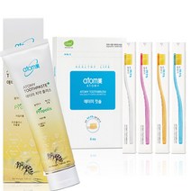 애터미 칫솔 2개입 치약 200g, 애터미 칫솔 2P, 2개, 1개입