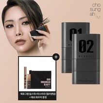[KT알파쇼핑]조성아TM 메가 핏 스틱 파운데이션+립스틱 더블구성(본품2개+립스틱+마스카라+파우치), 내추럴 베이지/엔비(딥레드)_수량_상세페이지참조, 내추럴 베이지/엔비(딥레드)