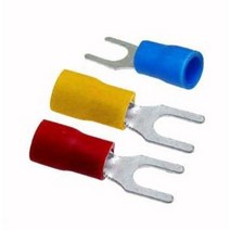 국산 PG압착단자 PG터미널 적색 청색 1.5SQ 2.5SQ 3MM 4MM Y형 봉에 1 000개 봉단위 판매, 1.5SQX4MM(Y) 적색