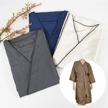엘린 미용 마사지 가운 겉가운 피부 재료 관리실 미용실 고객가운, 1개, 엘린 미용가운 겉가운-오크