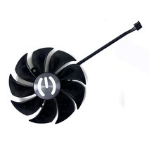 컴퓨터 부품 87MM 4PIN PLD09220S12H GTX1660 1650 RTX2060 SC GPU 팬 EVGA GTX 1660 슈퍼 RTX 2060 XC 그래픽 카드 냉각, [01] 1PCS