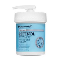 NATUREWELL 네이처웰 레티놀 콜라겐 비타민C 프로바이오틱 코코넛 MCT 모이스춰라이징 크림 얼굴 바디 안티에이징 탄력 톤 브라이트닝 주름 수분, 454g