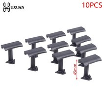 태양광 패널 판넬 청소도구 10pcs 45mm 태양 전지 물 배수 클립 pv 모듈 배수구 클립 광전지 배수 클립, 없음