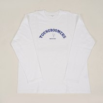 (남여공용) 영부머스 라운드 빅로고 오버핏 롱슬리브