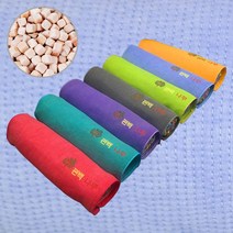 [에코숲라이프] 편백나무 편백자수 경추베개, 블루, 1개