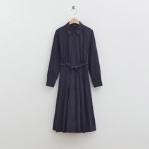 로엠 [단독][클리어런스+10%] 플리츠 셔츠형 원피스(3colors)_RMOWE23R14