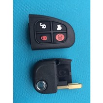 스마트키복사 스마트키고장 자동차디지털키 스마트키개조 재규어 X 타입 S XJ XKR XF E 4 버튼 리모트 스마, 한개옵션0