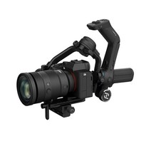 dslr 짐벌 캐논 6dmark2 오막포 feiyutech feiyu scorp-c dslr 카메라용 3축 핸드헬드 짐벌 안정기 핸들 그립 sonycanon with pole, 검은색