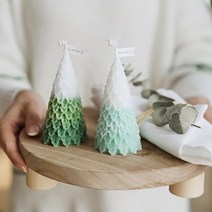 수제몰드 - 리프 크리스마스 트리 3d 오브제 (선택), 대