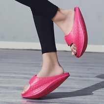 다이어트신발 스트레칭 다이어트 슬리퍼 까치발운동, 블랙